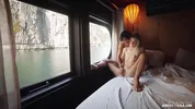 Making love on our ship while sailing through Asia