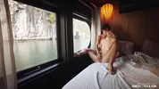 Making love on our ship while sailing through Asia