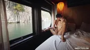 Making love on our ship while sailing through Asia