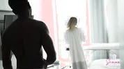 Wifey SammmNextDoor gets happy ending massage while cuckold hubby films and jerks off