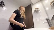 I want to touch my brother's wife in the bathroom of her house!!