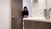 I want to touch my brother's wife in the bathroom of her house!!