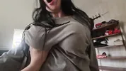Beautiful Big Titty Dark Haired Girlfriend Gets Tits Sucked And A Deep Dripping Creampie