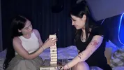 Stepsister offered to play a game with scissors
