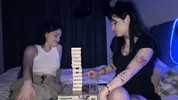 Stepsister offered to play a game with scissors