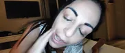 Slutty wife takes a lot of cock from a friend secretly in the hotel during vacation - real amateur