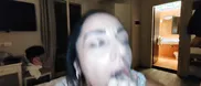 Slutty wife takes a lot of cock from a friend secretly in the hotel during vacation - real amateur