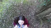 beautiful TEEN WITH A HOT BODY GOT FUCKED FOR THE FIRST TIME IN A FRUIT FOREST - OUTDOOR SEX