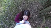 beautiful TEEN WITH A HOT BODY GOT FUCKED FOR THE FIRST TIME IN A FRUIT FOREST - OUTDOOR SEX