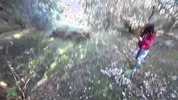 beautiful TEEN WITH A HOT BODY GOT FUCKED FOR THE FIRST TIME IN A FRUIT FOREST - OUTDOOR SEX