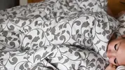 Husband wakes up his wife by fingering her clitoris and fucking her wet pussy until they both cum