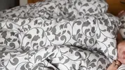 Husband wakes up his wife by fingering her clitoris and fucking her wet pussy until they both cum