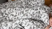 Husband wakes up his wife by fingering her clitoris and fucking her wet pussy until they both cum