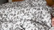 Husband wakes up his wife by fingering her clitoris and fucking her wet pussy until they both cum