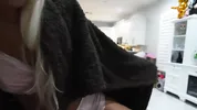 College Slut Sucks and Fucks a Frat Boy in Front of Her OBLIVIOUS Roommate!