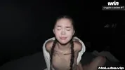 Asian Teens Caught In Rough Gangbang