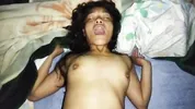 My sister-in-law lets me fuck her in her husband's bed and she is sweaty and full of milk