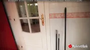 Stepsister Stuck in Washing Machine Fucked and Creampie by Stepbrother