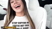 Xxlayna Marie Fucking Road Trip Tesla Autopilot
