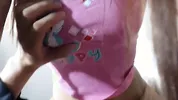 Sneaking sex with my girlfriend. We almost got caught by her parents. Rich moans