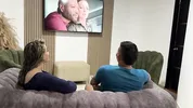 My little slut neighbor visits me and I end up fucking her very hard