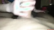 Neighbor fucked petite wife and cum in her mouth (real home video)