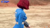 Fallout Cosplay - Redhead Dweller of Shelter 33 Rough Fucks with Stranger till Facial