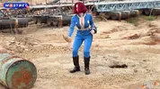 Fallout Cosplay - Redhead Dweller of Shelter 33 Rough Fucks with Stranger till Facial