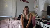 College Girl Gives in Easily and CHEATS on Her Long Distance BF!!