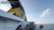 VLOG CORSE - I get my tight little pussy filled in the ferry cabin