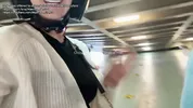 VLOG CORSE - I get my tight little pussy filled in the ferry cabin