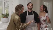 Delphine Films- April Olsen's Naughty Cooking Show Turns Into a Sexy THREESOME
