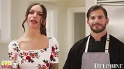Delphine Films- April Olsen's Naughty Cooking Show Turns Into a Sexy THREESOME