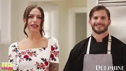Delphine Films- April Olsen's Naughty Cooking Show Turns Into a Sexy THREESOME