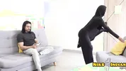 Indian guy Fucks Muslim Hijabi Teen and Cum Covers her on this Eid