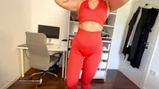Can't stop cumming on my leggings