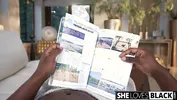Fit Blondie Elena Lux Loves Shooting BBC Inside Her Pussy