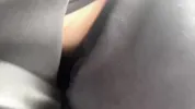 I give the finger to the taxi driver on a busy road in Colombia
