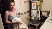 A Lonely MILF seduces a young man who rents her basement apartment. "The landlady" Part 1