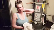 A Lonely MILF seduces a young man who rents her basement apartment. "The landlady" Part 1