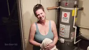 A Lonely MILF seduces a young man who rents her basement apartment. "The landlady" Part 1