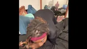 “Get Naked!” Daddy Demands Mouth And Pussy From Cute Ebony Submissive