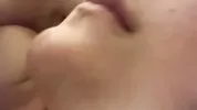 PASSIONATE MAKING OUT - SUCKING AND BITING HER NIPPLES - tongue kissing - OF mixed couple