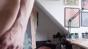 A casual moment at home turned into sex… and a juicy creampie we had to deal with