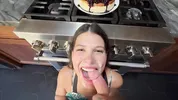 Why does she gag if she loves cum