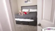 Stepsister gives me a blowjob to keep her secret
