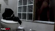 Bathing with Busty in the Shower