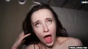 SHE JUST GOT HER BRACES DONE - Big Titty Goth Girl Likes It ROUGH - Polly Yangs