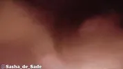 Cute T-Girl Sasha gets her dick pleasured by muscular Boyfriend - suck and fuck! @Sasha_de_Sade