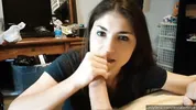 Hot cum straight down my throat